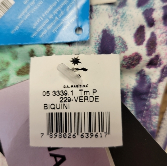 Cia Maritima animal Print Bikini Bottom S - Picture 7 of 8